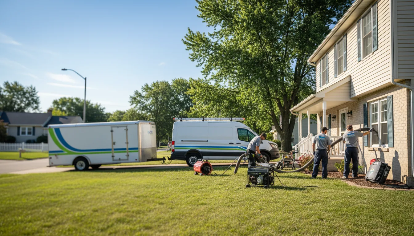 Flooded Basement Restoration And Cleanup With Repair in Shell Knob, MO near me